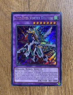Odd-Eyes Vortex Dragon | DOCS-EN045 | Secret Rare | 1st Edition | YuGiOh | LP - Image 2