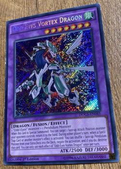 Odd-Eyes Vortex Dragon | DOCS-EN045 | Secret Rare | 1st Edition | YuGiOh | LP - Image 4
