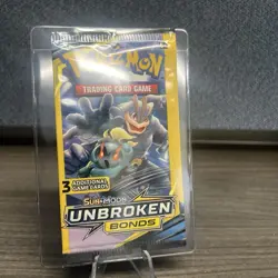 Pokemon Unbroken Bonds Dollar Tree 3-Card Mini Booster Pack Sealed 🔥 Tag Team - Image 2