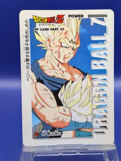 Vegeta 1101 Dragon Ball PP Amada card collection Japanese Vintage Anime - Image 1