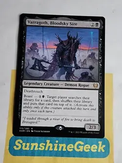 Varragoth, Bloodsky Sire Kaldheim Regular - Image 1