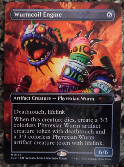 Wurmcoil Engine MTG - Squishful Thinking - Regular - NM (Unplayed) - Image 1