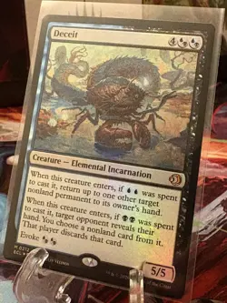 MTG Lorwyn Eclipsed Deceit Foil Mythic! - Image 2