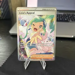 Lisia's Appeal 246/191 Special Illustration Rare Sv08: Surging Sparks Pokemon NM - Image 1