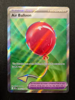 Pokemon TCG Air Balloon Ultra Rare ME01: Mega Evolution 166/132 NM - Image 1