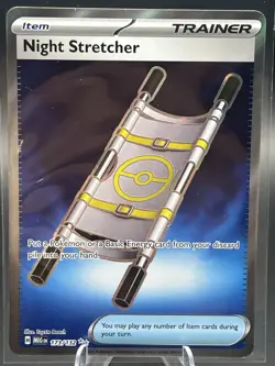 Night Stretcher 173/132 - Pokemon TCG - Mega Evolution Full Art Ultra Rare Holo - Image 1