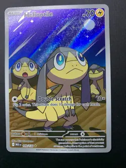 Pokemon TCG Helioptile Illustration Rare #143/132 Mega Evolutions - Image 1