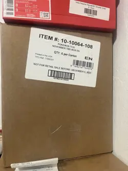 Pokemon TCG Mega Kangaskhan ex Box - SEALED CASE 6 BOXES - Image 1