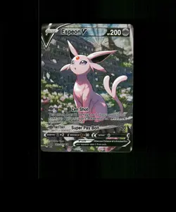 FAN-ART READ DESCRIPTION BELOW HOLO ESPEON Card ESPEON Pokemon Card p1 - Image 1
