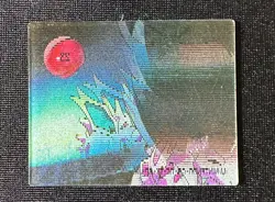Pokemon Japanese Meiji Super Change Lenticular 3D Card #23 Nidorino Gengar - Image 2