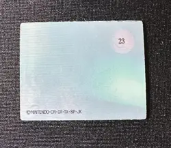 Pokemon Japanese Meiji Super Change Lenticular 3D Card #23 Nidorino Gengar - Image 4