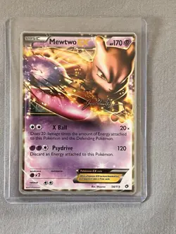 Pokemon Mewtwo Ex 54/113 Card Rare Non Holo Trading World Championships 2015 - Image 4