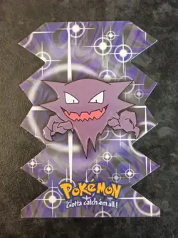 Gastly Haunter & Gengar Pokemon Topps Series 3 Die-Cut Cards Set VERY RARE 🌍 - Image 4