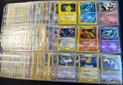 Lot of 180 ALL HOLO Vintage Pokemon Card Binder Collection - Image 1