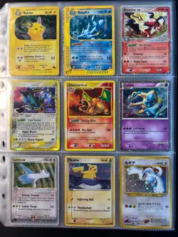Lot of 180 ALL HOLO Vintage Pokemon Card Binder Collection - Image 2
