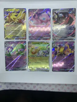 Pokemon TCG Japanese 6 card lot NM - Image 1