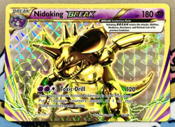 Nidoking Break 46/108 XY Evolutions Ultra Rare Holo Pokemon Card 2016 - Image 1