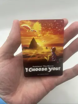 2017 Pikachu & Ash Pokemon the Movie I Choose You Promo Insert Card - Image 3