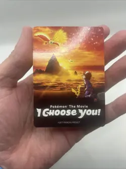 2017 Pikachu & Ash Pokemon the Movie I Choose You Promo Insert Card - Image 4