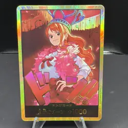 DON!! Nami GOLD EB03 Japanese ONE PIECE Card Heroines Edition -NM - Image 1