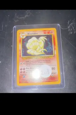 Pokemon TCG Ninetales Base Set Holo 1999 Vintage Lot - 2 Cards - Image 1