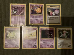 Gym Heroes/ Gym Challenge Pokemon Cards x7 Inc x2 1st Edition LP - Image 1