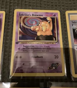 Gym Heroes/ Gym Challenge Pokemon Cards x7 Inc x2 1st Edition LP - Image 3
