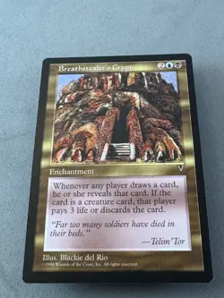 Breathstealer's Crypt Mirage MTG—Unplayed Near Mint/Mint—Vintage RESERVE LIST - Image 3