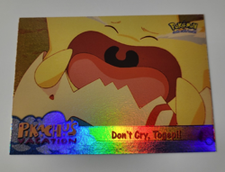 Topps Pokemon #43 Don't Cry Togepi, Rainbow Holo/Foil, Pikachu's Vacation - Image 1