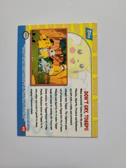 Topps Pokemon #43 Don't Cry Togepi, Rainbow Holo/Foil, Pikachu's Vacation - Image 3