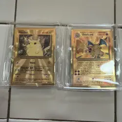 Metal Charizard & Metal Pikachu Pokemon Celebrations UPC - Ultra Premium - Image 1