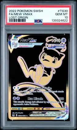 PSA 10 Mew VMax TG30 - Pokemon Lost Origin Trainer Gallery - Pokemon TCG - Image 1