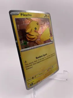Pikachu 051/162 SWIRL 🌀 Cosmos Holo - Pokemon Day 2026 Stamped Promo TCG - Image 3