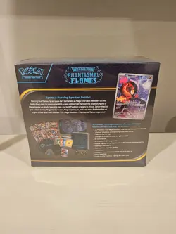 Pokemon Phantasmal Flames Pokemon Center ETB Elite Trainer Box Sealed New - Image 2