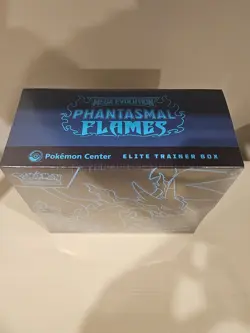 Pokemon Phantasmal Flames Pokemon Center ETB Elite Trainer Box Sealed New - Image 5
