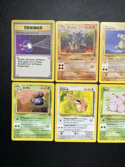 Pokemon Karten Sammlung Vintage Deutsch 10 Karten - 45/64 38/64 - Image 2
