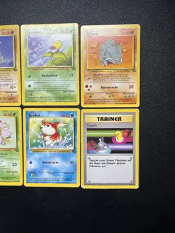 Pokemon Karten Sammlung Vintage Deutsch 10 Karten - 45/64 38/64 - Image 4