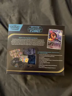 Pokemon TCG Mega Evolution — Phantasmal Flames Elite Trainer Box ETB SEALED - Image 2
