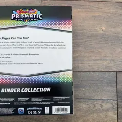 Pokemon TCG Prismatic Evolutions S&V Binder Collection Box Brand New Sealed X 2 - Image 5
