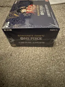 One Piece Card Game Romance Dawn Booster Box OP-01 (White Bottom) Slight Damage - Image 4