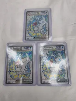 Gyarados ex 225/198 Scarlet & Violet Full Art Ultra Rare Pokemon Card (Lot 3) - Image 1