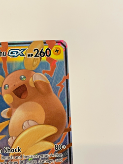 Raichu & Alolan Raichu GX 54/236 Sm-Unified Minds Holo Pokemon Card - Image 3