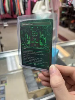 Magic The Gathering Full Art Foil Cavern Of Souls - Image 2
