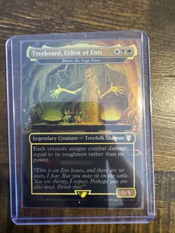 Treebeard, Eldest of Ents - Doran, the Siege Tower (Borderless)Commander: Foil - Image 1