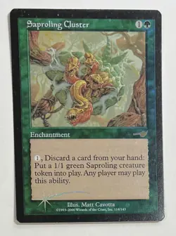 MTG SAPROLING CLUSTER (FOIL) Nemesis (OldManMTG 003-496) - Image 1