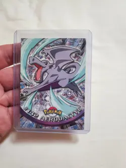 LP Pokemon AERODACTYL #142 Non-Holo Topps TV Animation 2000 - Image 1