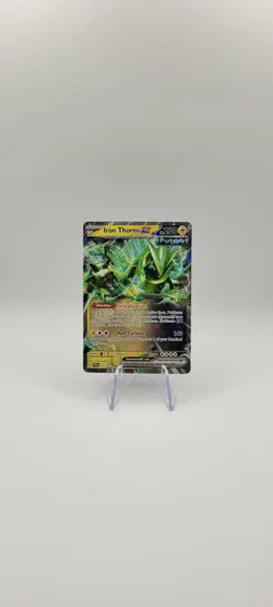 Pokemon TCG: Iron Thorns ex 077/167 Sv06: Twilight Masquerade Holo Card NM - Image 2