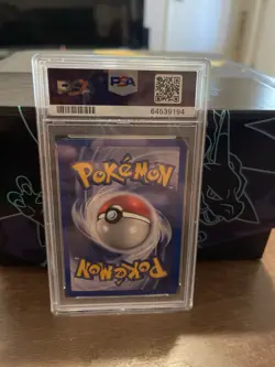 2001 POKEMON NEO DISCOVERY 1 ESPEON-HOLO 1ST EDITION PSA 8 1/75 - Image 3