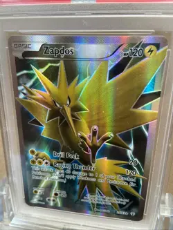 2016 Pokemon XY Generations #29 Full Art Zapdos Holo Set PSA 9 Mint - Image 2