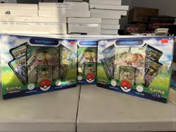 (3) Pokemon Go Alolan Exeggutor V Boxes 1 Promo 4 Booster Packs Each - Image 1